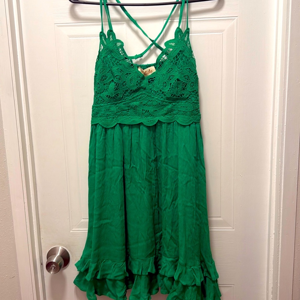 Medium Green dress from Dry Goods. NWT